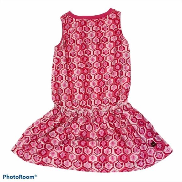 Girls‎ Tea “Fatima” Pink Drop Waist Dress Size 3 - Picture 7 of 10